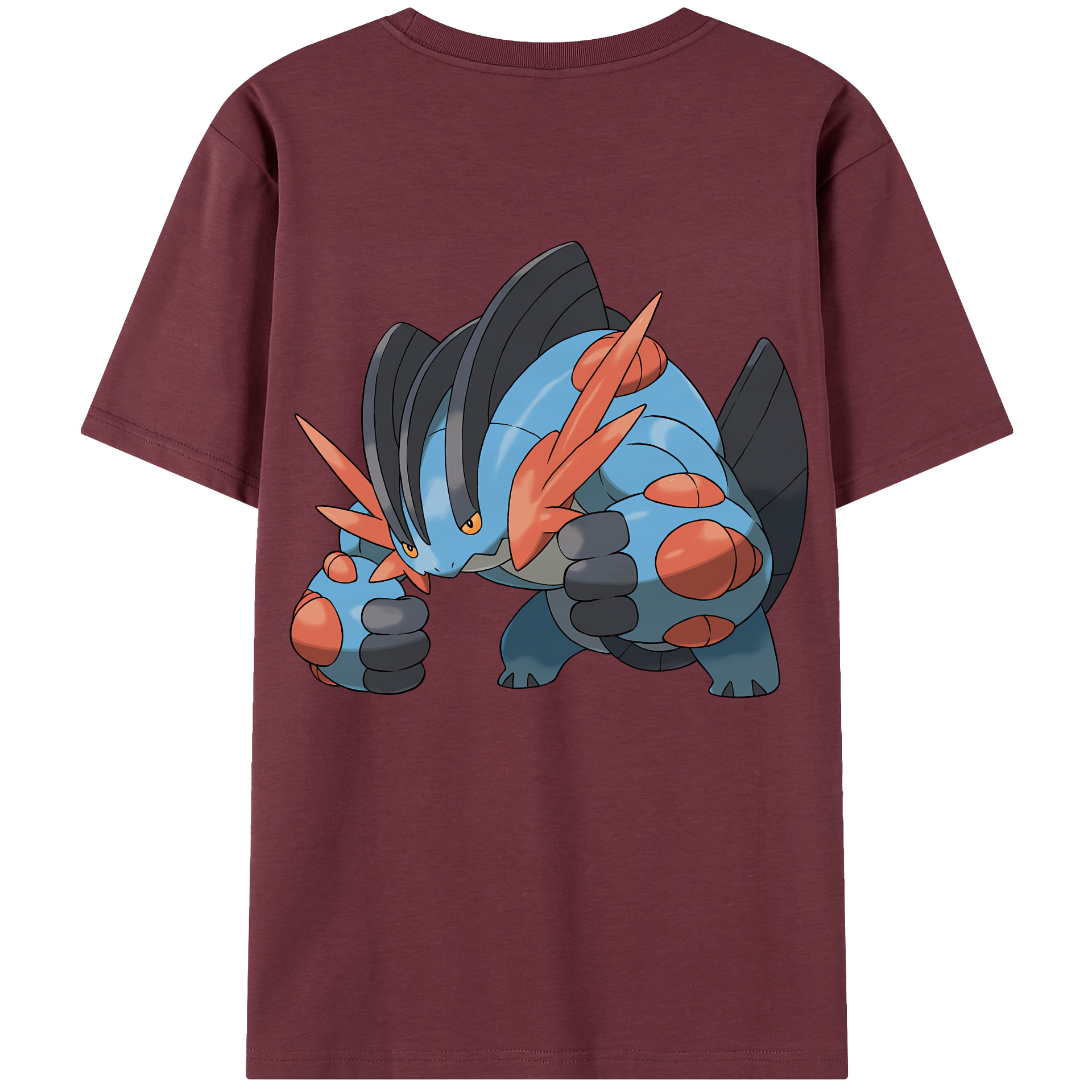 （画像用） ポケットモンスター Pokémon 綿100％半袖Tシャツ（背面プリント）